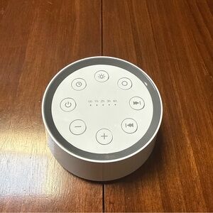Brown Noise Sound Machine with 30 Soothing Sounds 12 Colors Night Light White